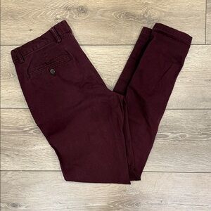 Old Navy Men's Burgundy Chino Pants